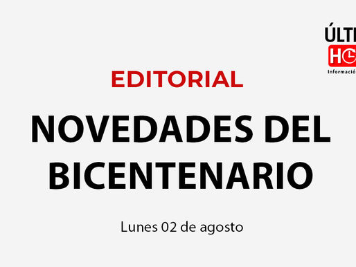 NOVEDADES DEL BICENTENARIO