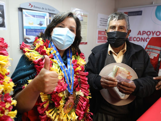 Más de 933 mil beneficiarios ya cobraron el apoyo económico Yanapay Perú