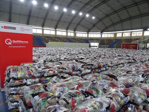 MUNICIPALIDADES DE ATE Y RÍMAC RECIBEN 145 TONELADAS DE ALIMENTOS DE QALI WARMA