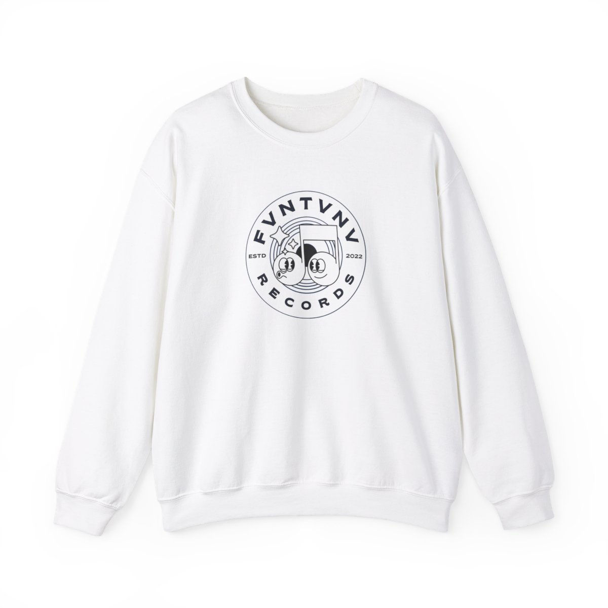FVNTVNV Records Crewneck Sweatshirt - Design 2