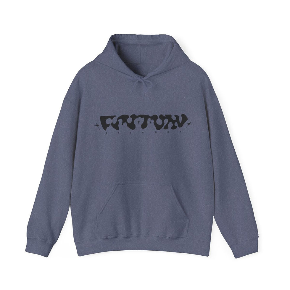 Thumbnail: FVNTVNV Records Hooded Sweatshirt - Design 1
