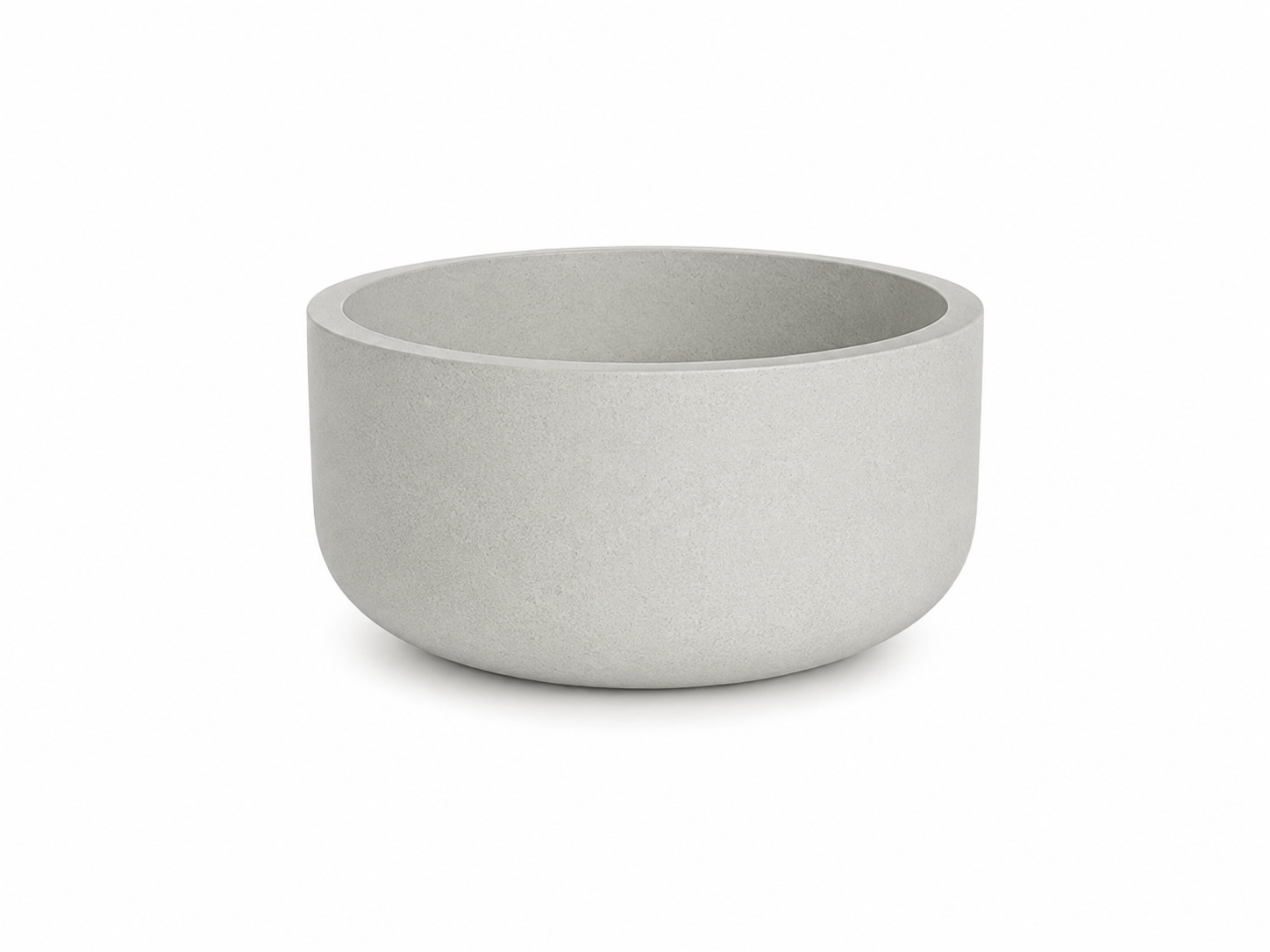 Obiect decorativ Milo, beton gri, handmade