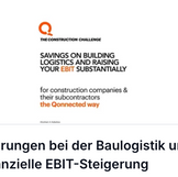 Einsparungen bei der Baulogistik und substanzielle EBIT-Steigerung