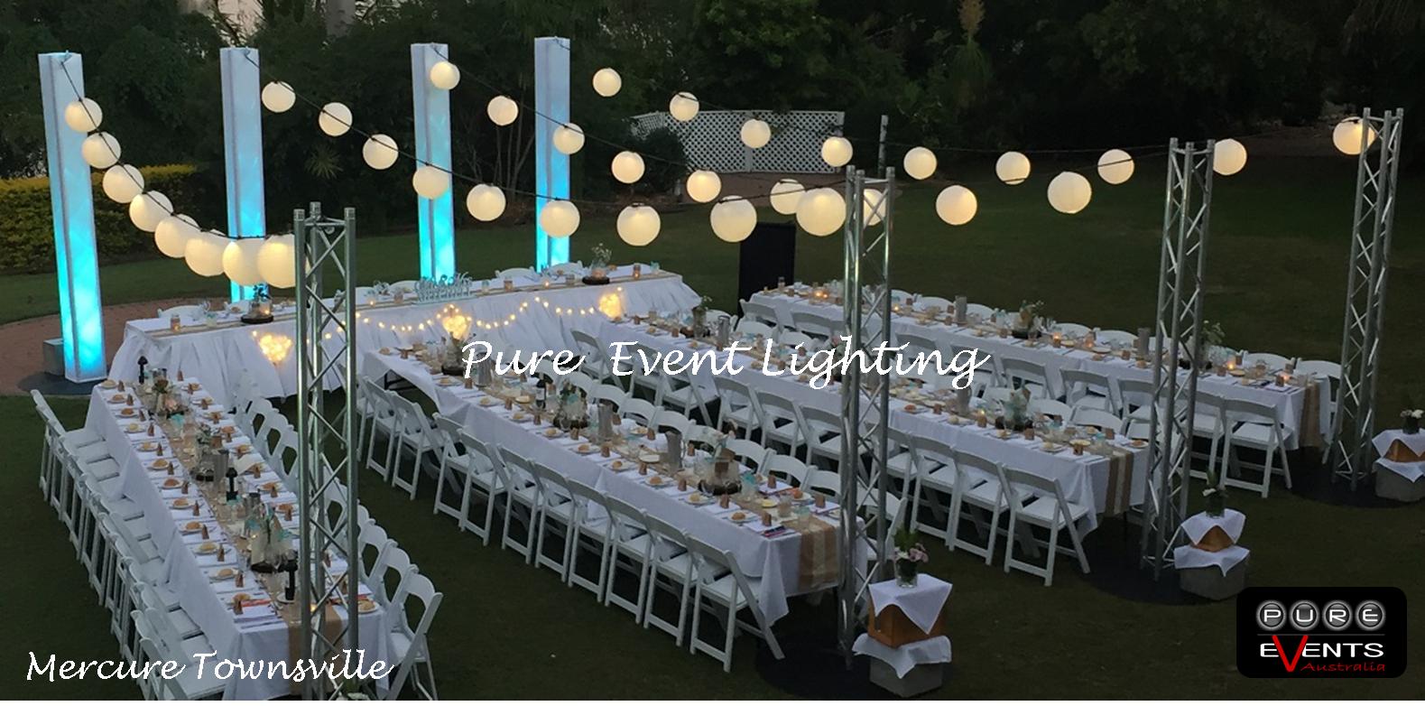 Event Lighting Hire Townsville, Party Hire Townsville