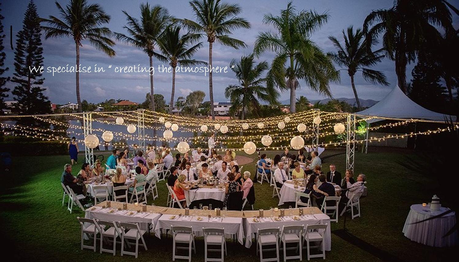 Event Lighting Hire Townsville, Party Hire Townsville