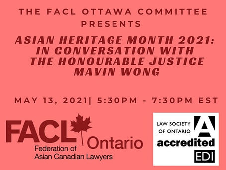 Conversation with Justice Mavin Wong