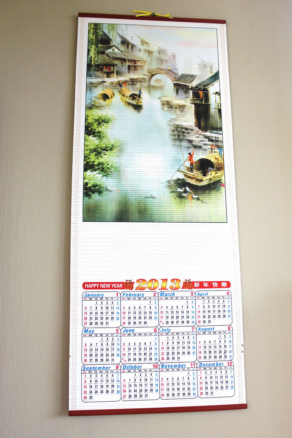 Scroll Calender