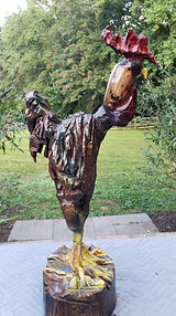 Tim P. Carvings / Rooster