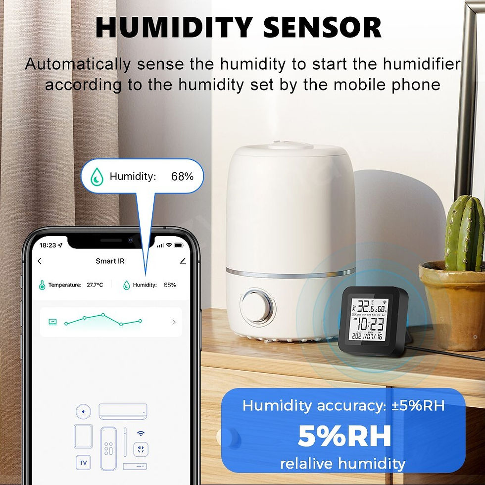 Thumbnail: EzySmart IR Remote With Temp&Humid Sensor