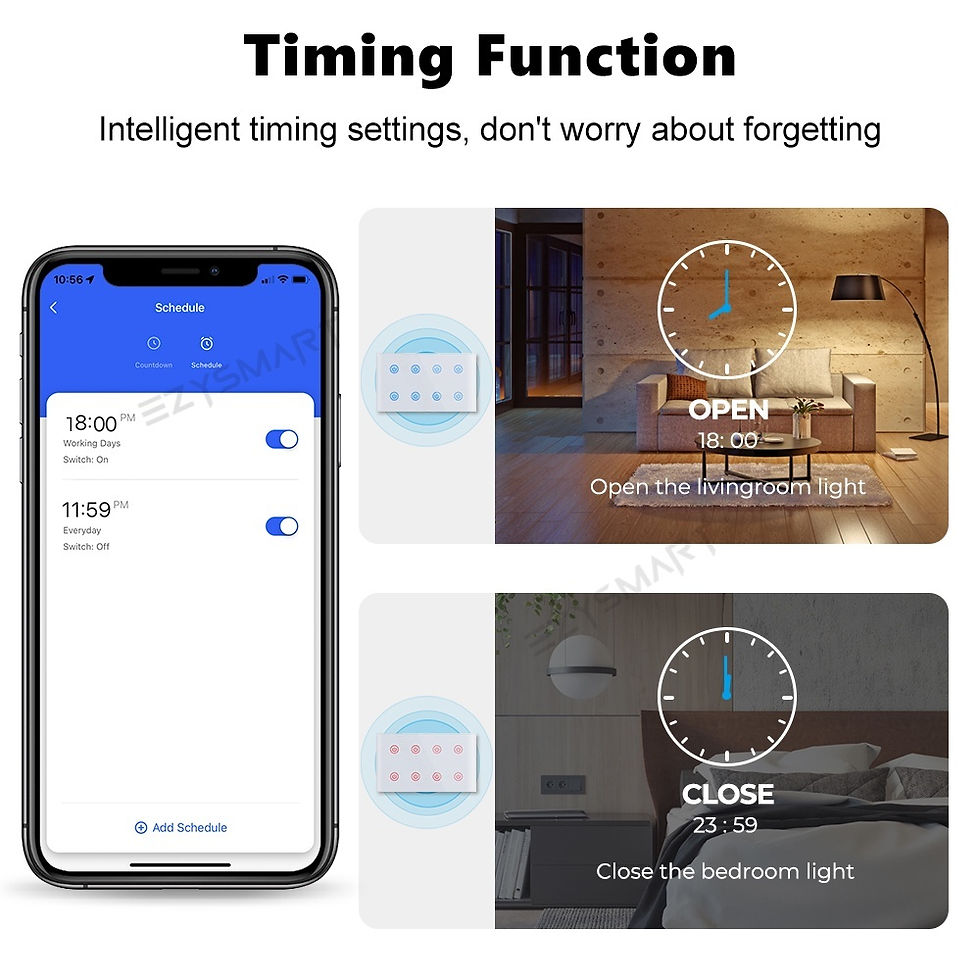 Thumbnail: EzySmart 8 Gang Smart WiFi Switch With Power Monitor