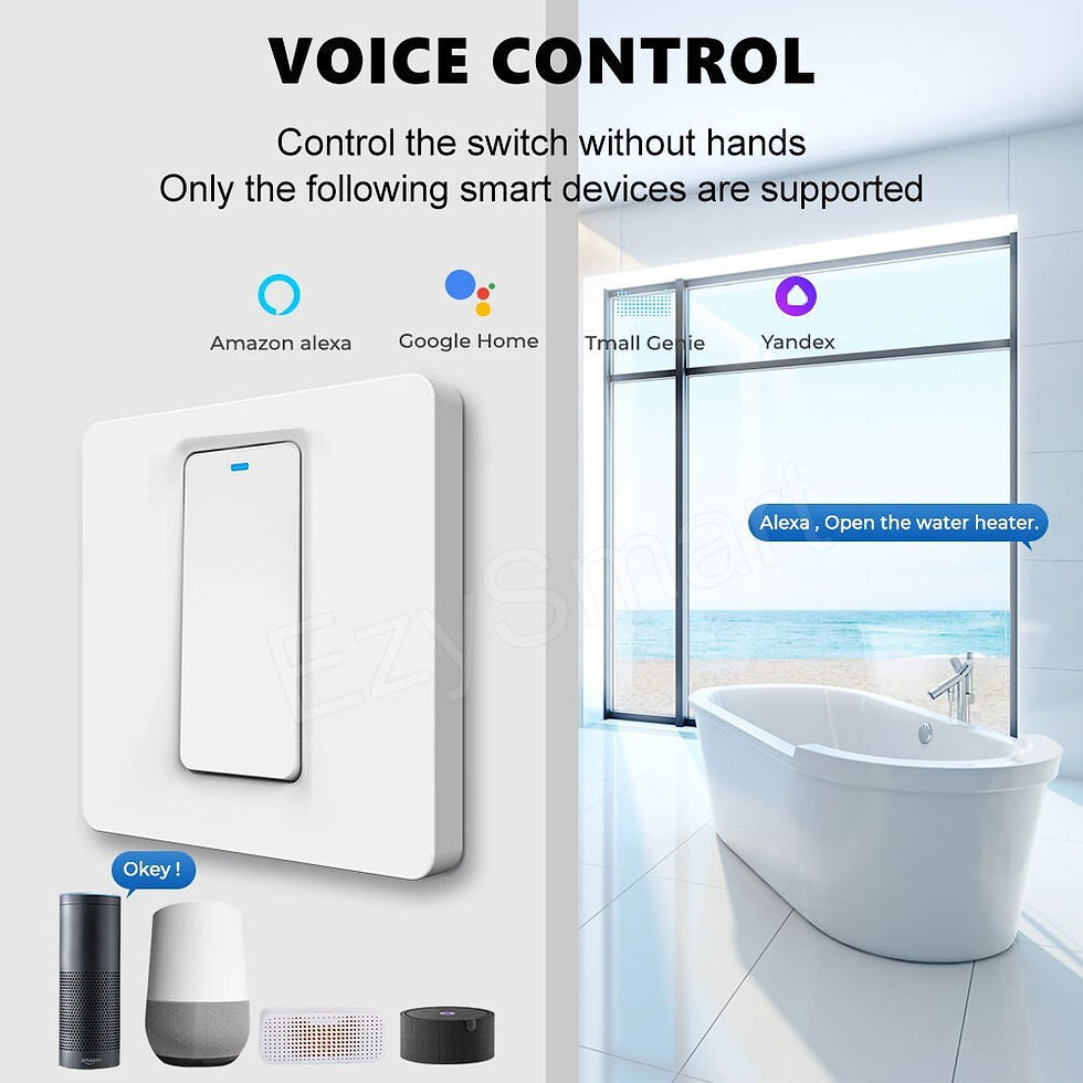 Thumbnail: EzySmart Wi-Fi / ZigBee 20A High Power Smart Switch (Piano Key)
