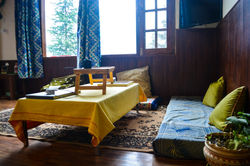 Comfortable seating area