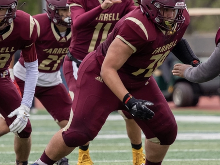 Farrell Lions’ Ben Rosa, ’23, Eye Opener on Both Sides of the Line