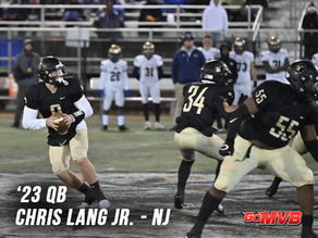 Fresh Off Monmouth 7v7 Championship NJ Hudson Cath Rising Sr QB Chris Lang Jr. Ready for Big Summer