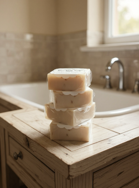 Thumbnail: Rice Milk Soap/Fades Scars 🌟🌟🌟🌟🌟 (1 soap)