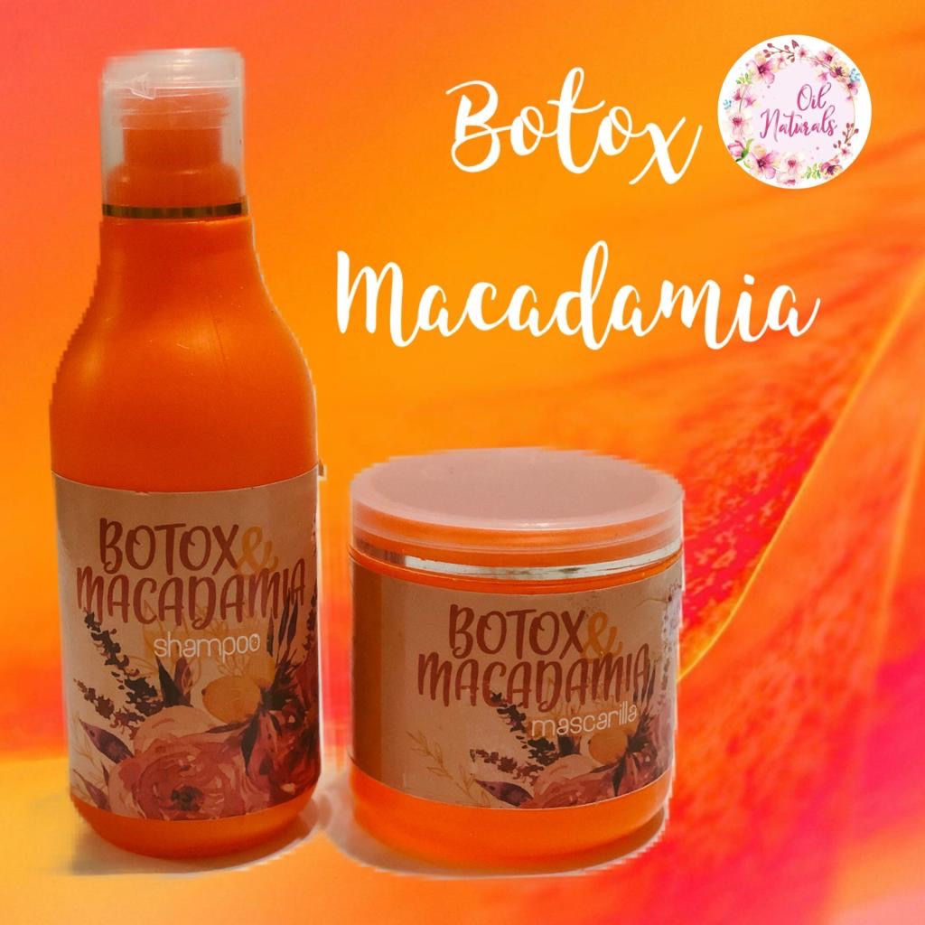SHAMPOOO & MASCARILLA BOTOX MACADAMIA 