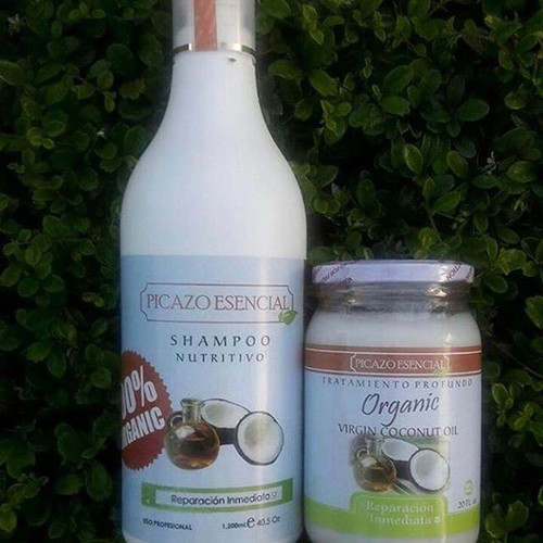 PICAZO ESENCIAL SHAMPOO NUTRITIVO & TRATAMIENTO PROFUNDO DE COCO OIL
