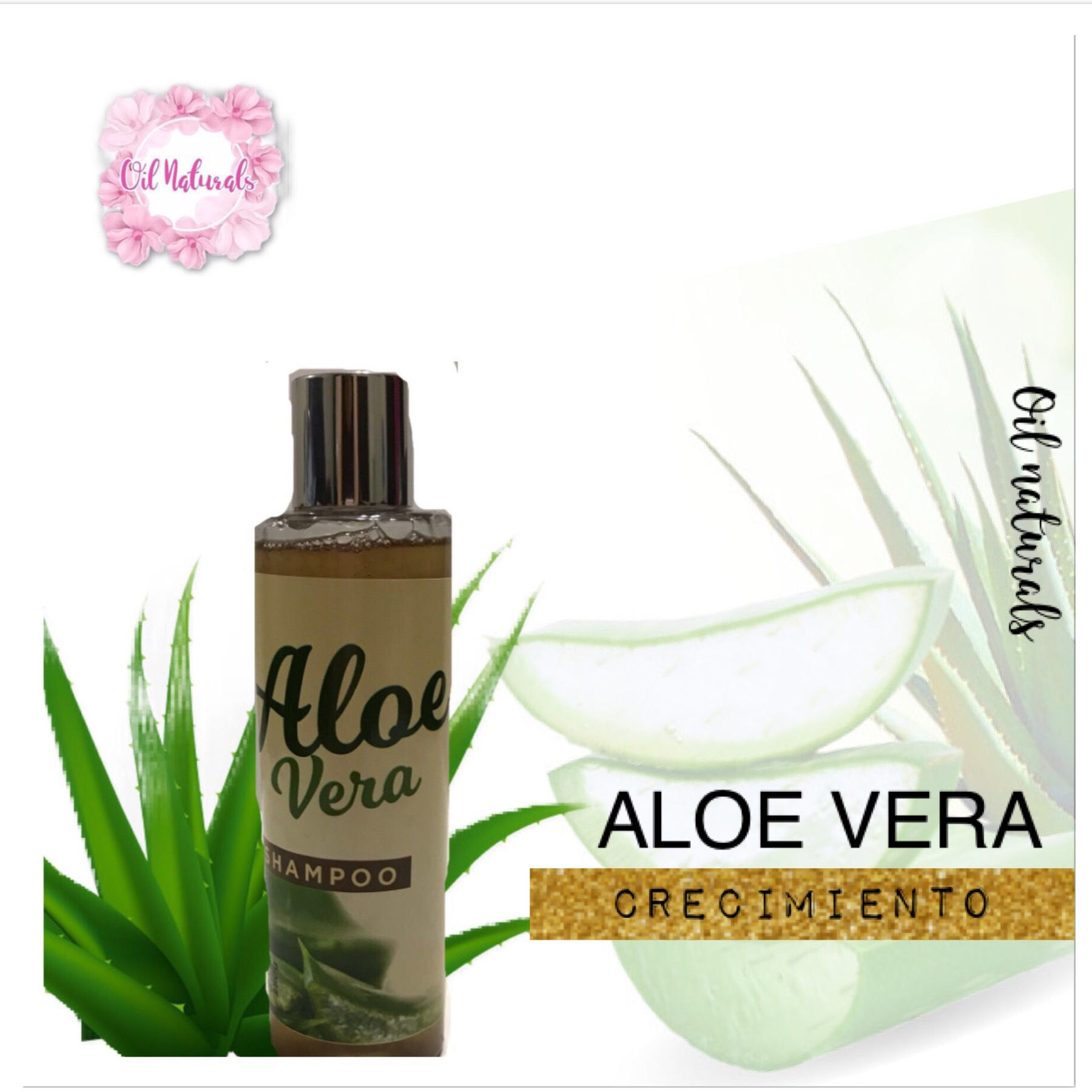 SHAMPOO DE ALOE VERA 8oz.