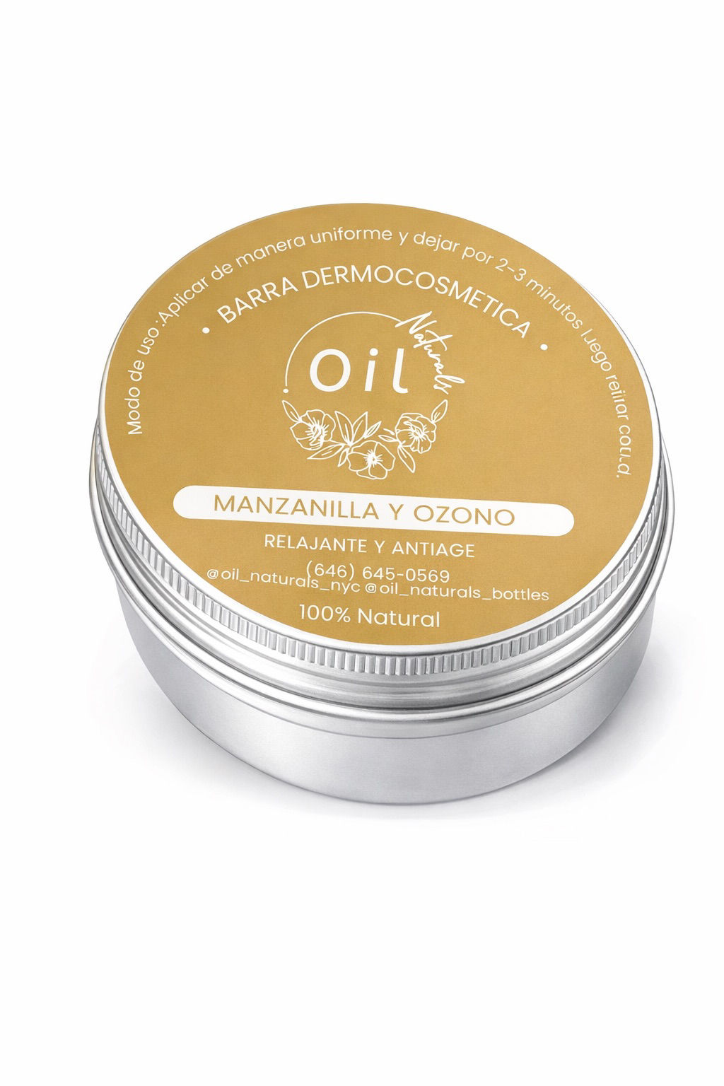 Barrq dermocosmetica manzanilla y ozono