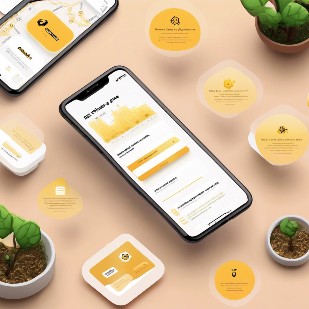 mobile app landing page for an app 