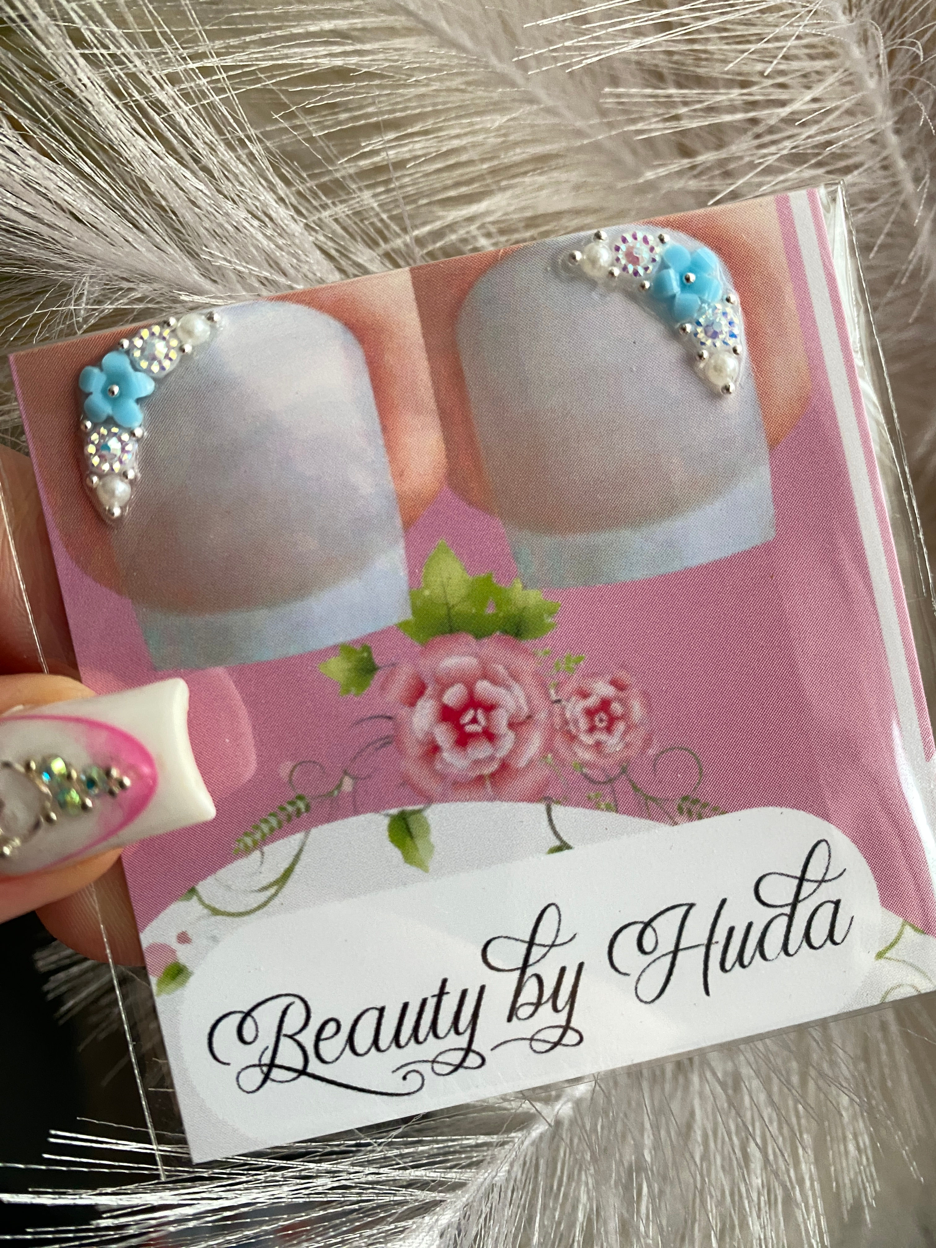 Toe Nail Jewelry - one Pair