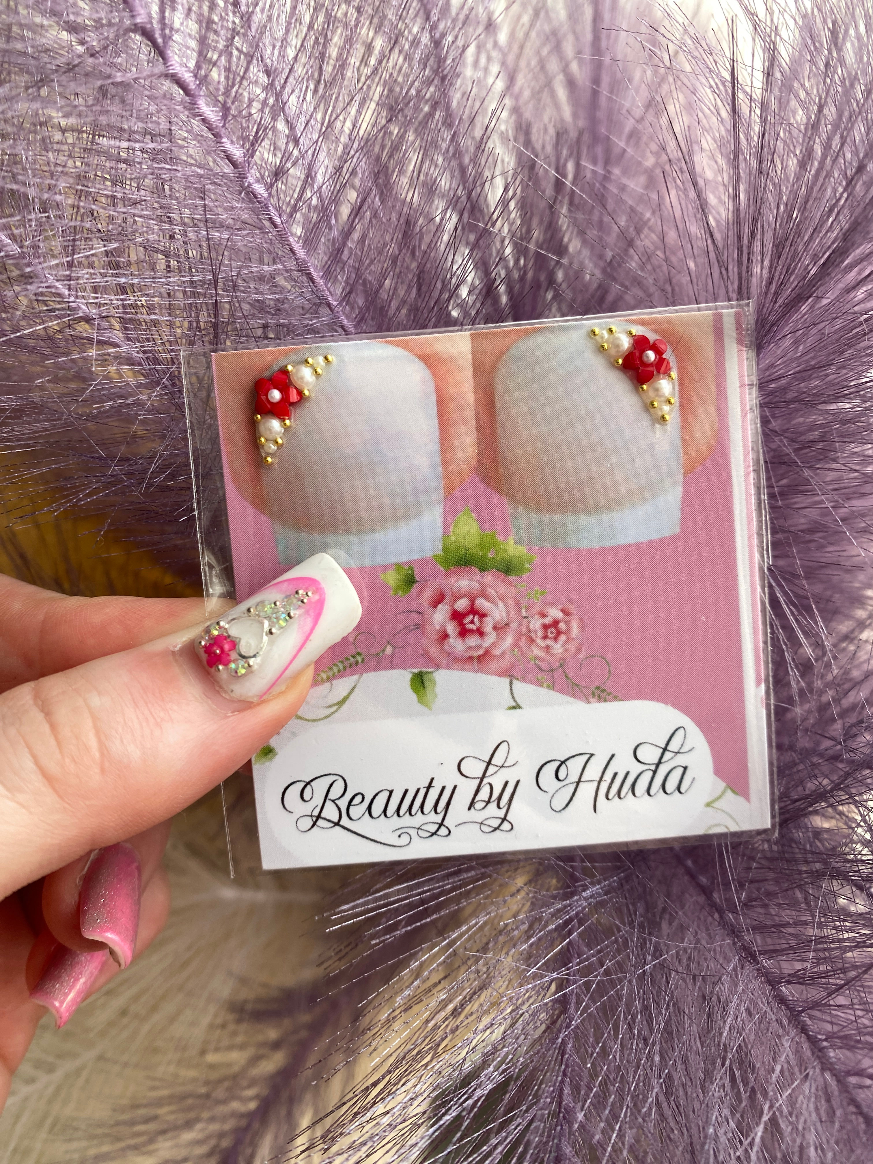 Toe Nail Jewelry - one Pair