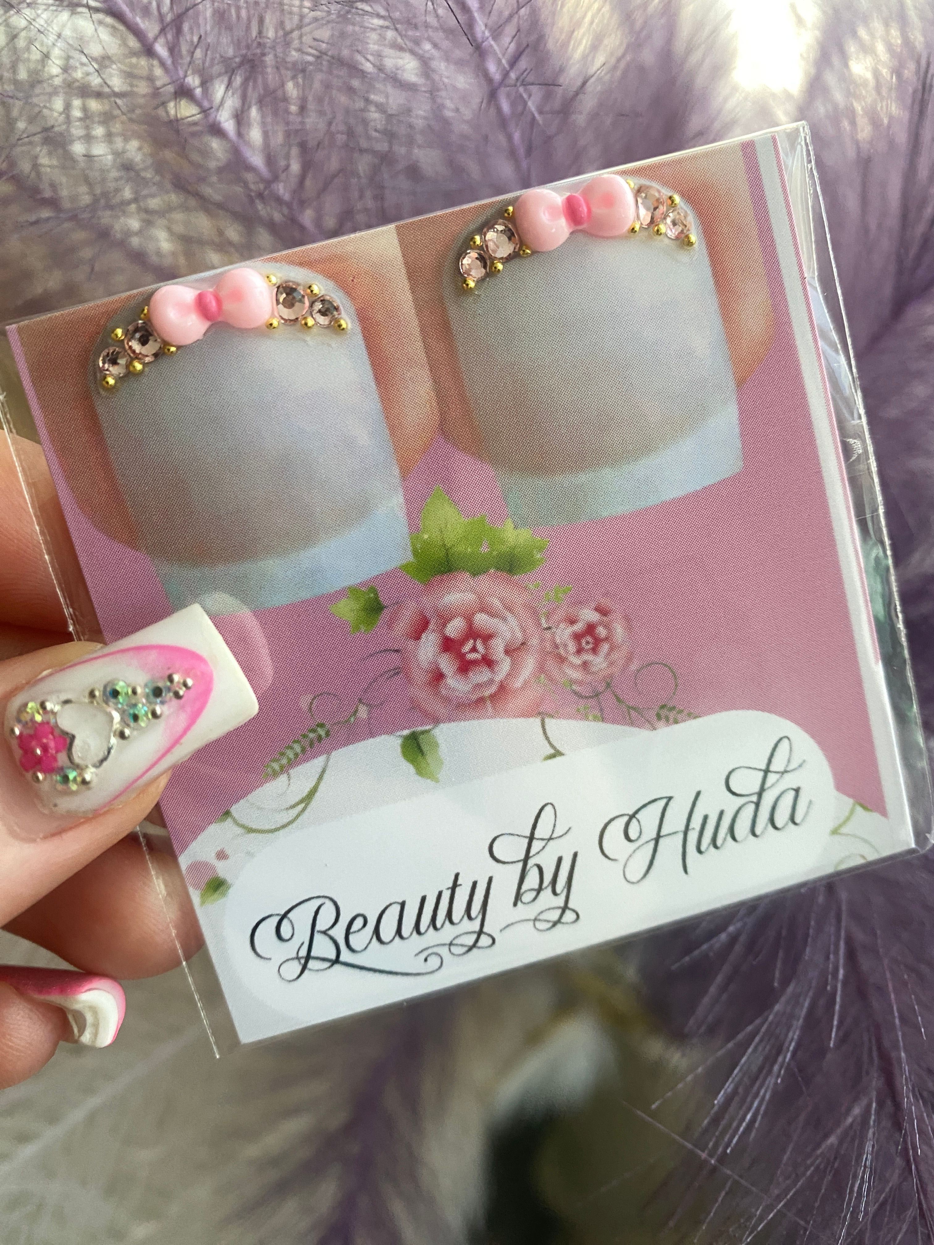 Toe Nail Jewelry - one Pair