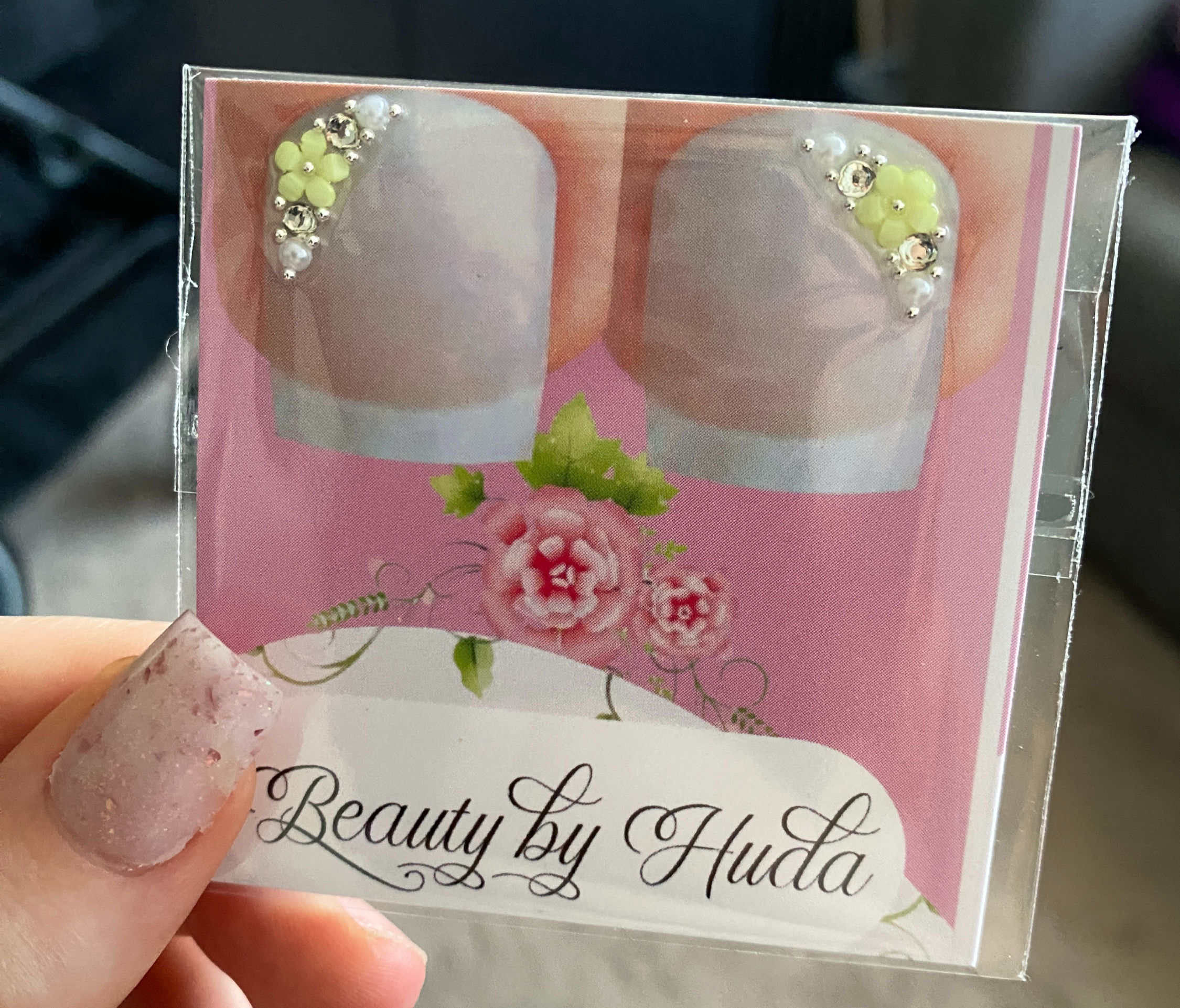 Toe Nail Jewelry - one pair
