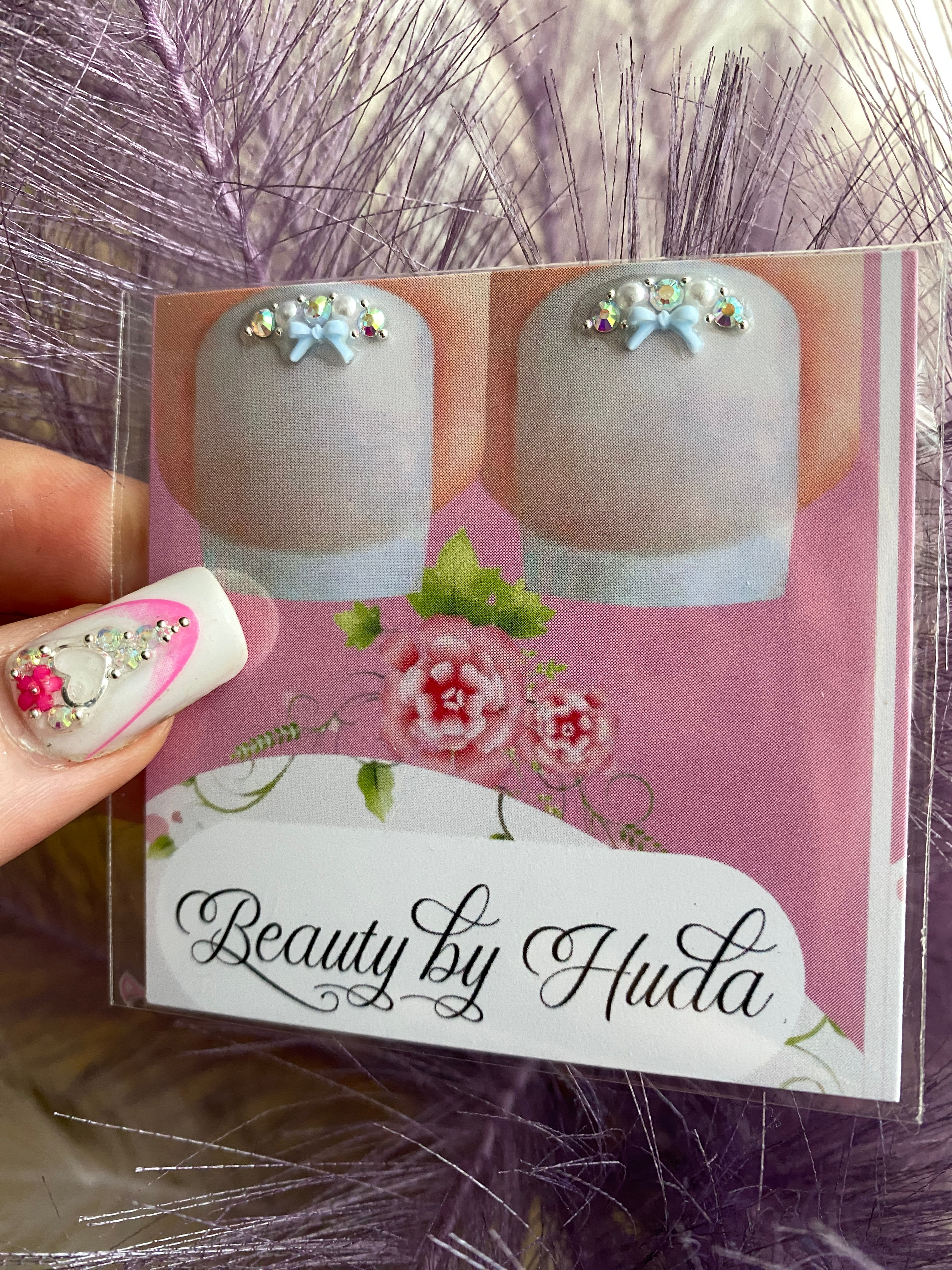Toe Nail Jewelry - one pair