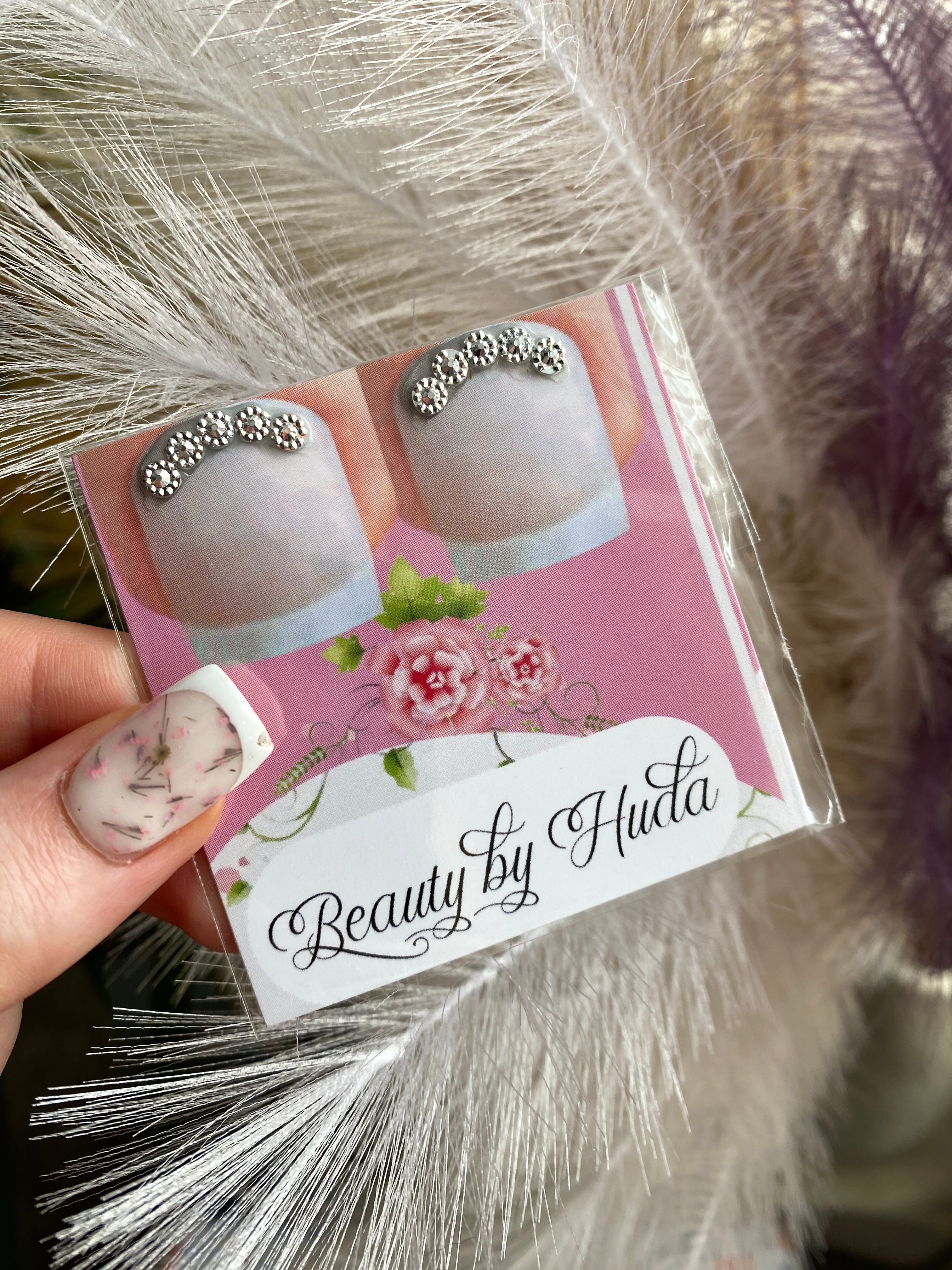 Toe Nail Jewelry - one Pair