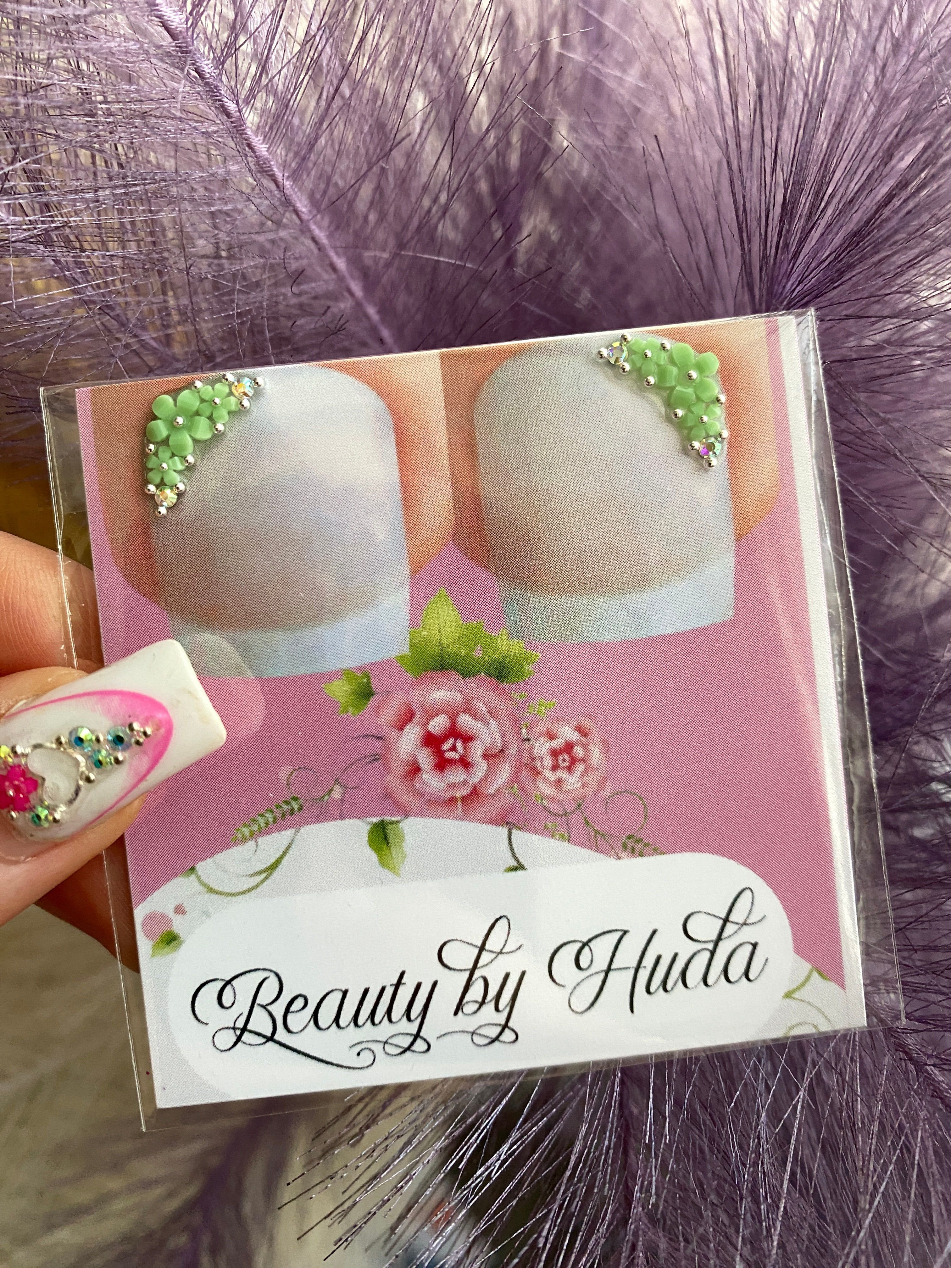 Toe Nail Jewelry - one Pair