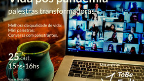 Vida pós pandemia - palestras transformadoras