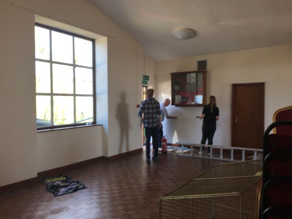 Village Hall Decorating 3