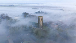 Southrepps_Fog_BlueSkyUAV