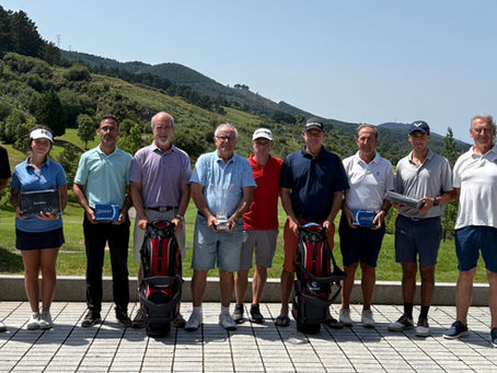 JUAN BLAS GORRIÑO-BEASCOA GANA LA COPA LAREDO CLUB DE GOLF. ANGEL SUENGAS,  MIGUEL BEDIA Y DANIEL COLOMA VENCEN EN SUS RESPECTIVAS CATEGORIAS EN EL TORNEO JUGADO EN MEAZTEGI GOLF.