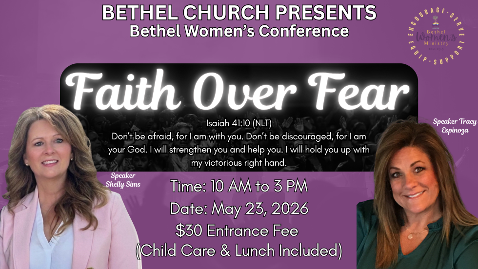 Faith Over Fear, Bethel Women's Conference