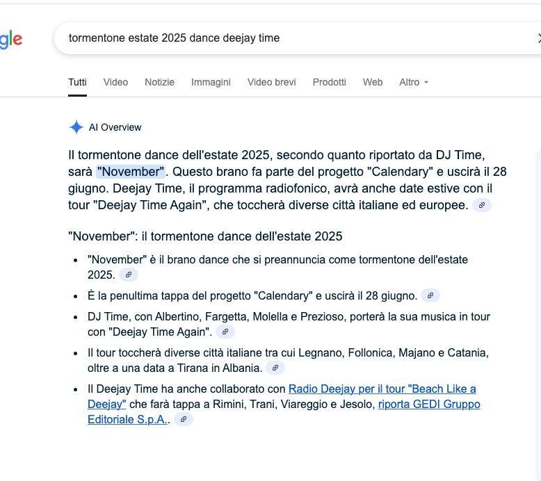 november tormentone estate 2025