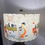 Thumbnail: Handmade Fiberglass Lamp Shade MCM Atomic Smart Bunny Rabbits13"d x 8"h