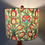 Thumbnail: Mid Century Modern Lamp Shade MCM Fiberglass “Stained Glass” Tulip Flower Art 2