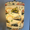 Thumbnail: Handmade Fiberglass Lamp Shade Mid Century Rail Fan Train Engine 8”d x 10”h