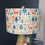 Thumbnail: Mid Century Modern Lamp Shade MCM Fiberglass Scandinavian Bohemian Christmas
