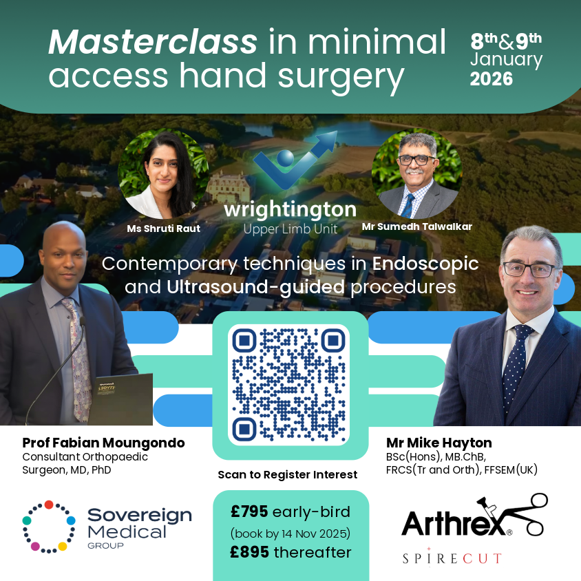 Masterclass in Minimal Access Hand Surgery