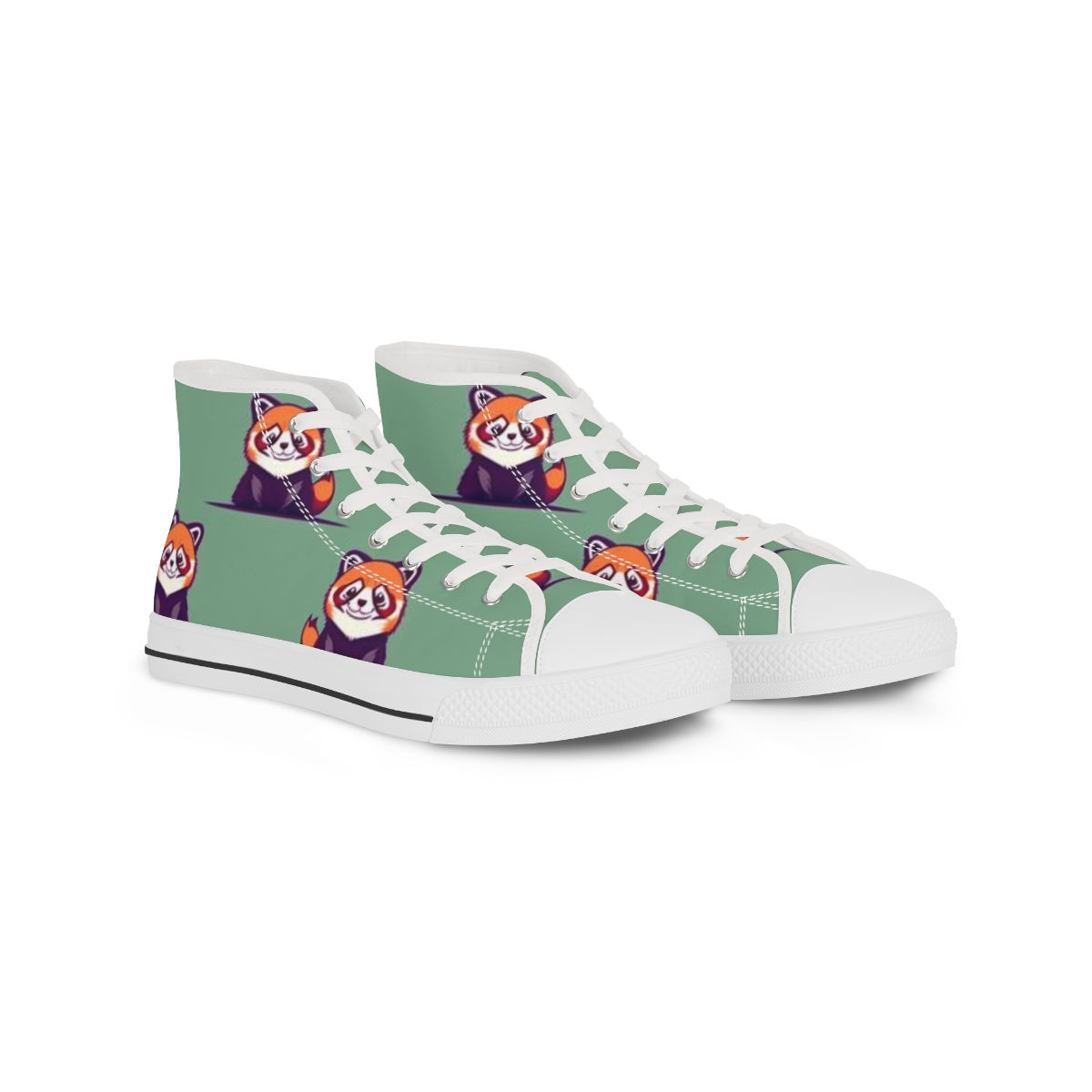 Cudly Red Panda Animals Canvas Sneakers