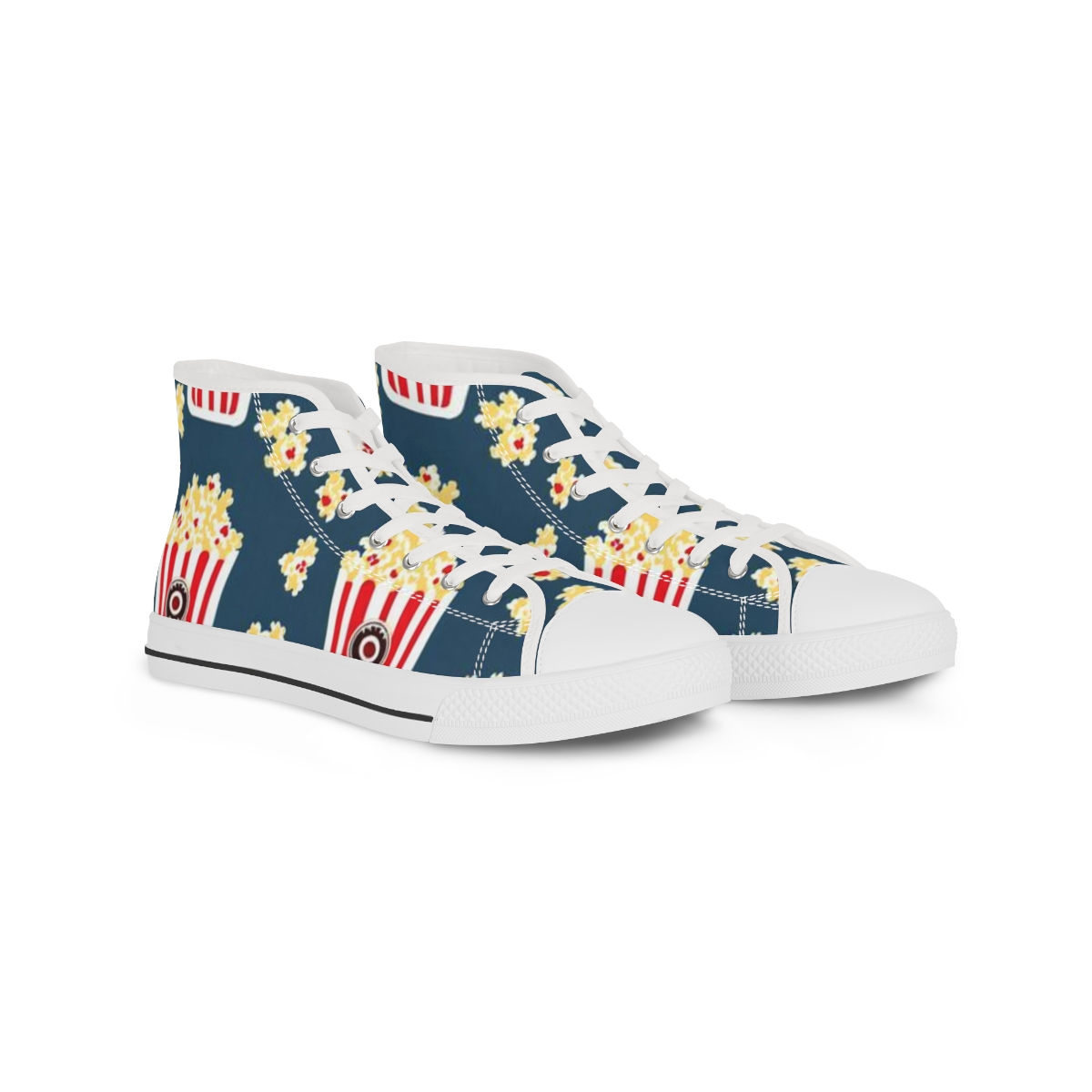 Old Fashioned Popcorn- Cinema0000 Canvas Sneakers
