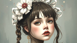 Който: маслен портрет, символизиращ яснотата при употребата на запетая пред който и неговите форми