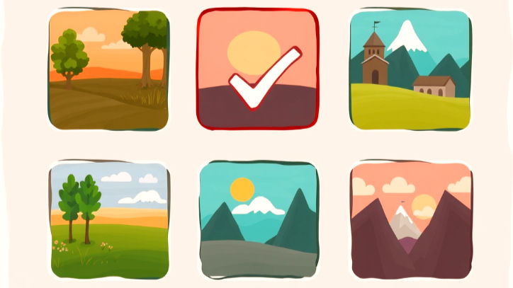 Визуална анкета със снимки