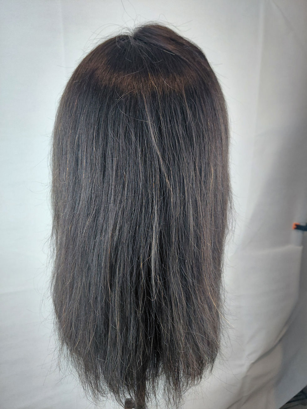 Thumbnail: 16 inch straight hair,  full frontal, 100 % Brazilian 