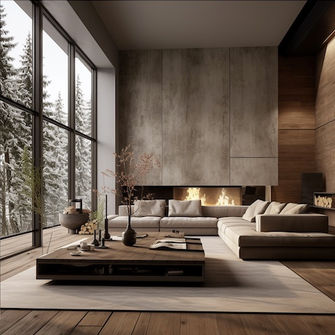 La elegancia de lo natural en CONCRETO Y MADERA