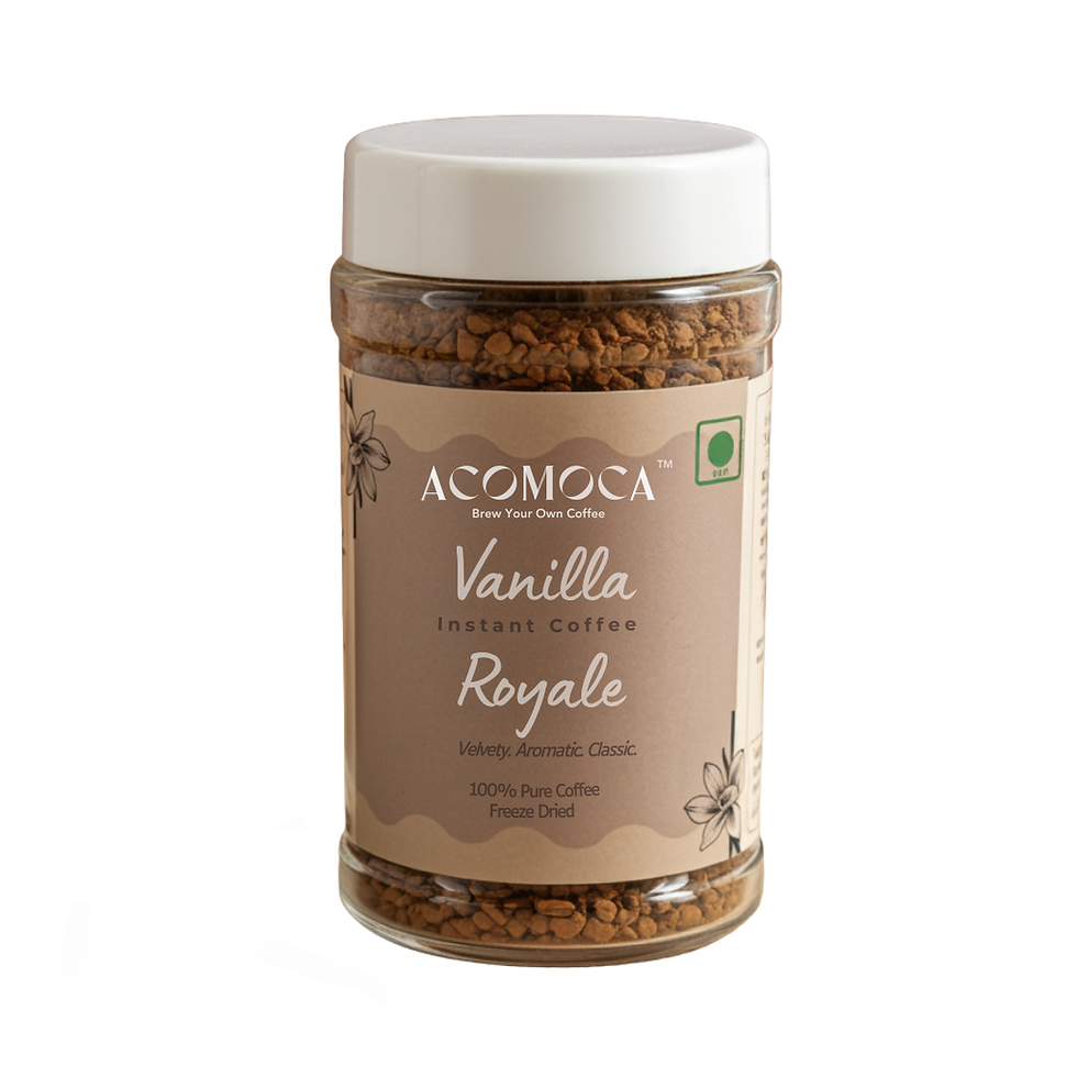 instant coffee freeze dried flavour
