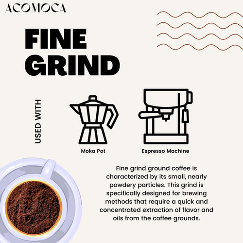 Coffee Beans Grind For Stovetop Espresso Coffee Grind Moka Pot - Main Image